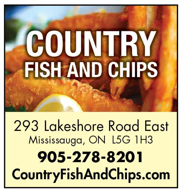 Country Fish and Chips Lakeshore Art Trail ad 2017